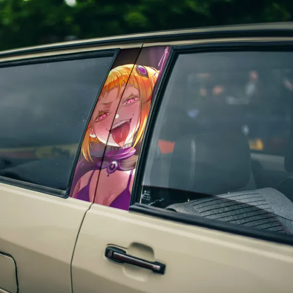 Capella Emerada Lugunic v1 Mother Lust Lewd Sin Archbishop Witch Cult Yaeba Dragon Kingdom Lugunica Waifu Girl Anime Printed Car Door B Pillar Vinyl Wrap Sticker>