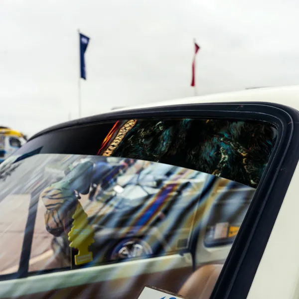 60" Guts Armor Knight v3 Griffith Crimson Behelit God Hand Sacrifice Dark Anime Manga Strip Printed Windshield Car Vinyl Sticker Decal>