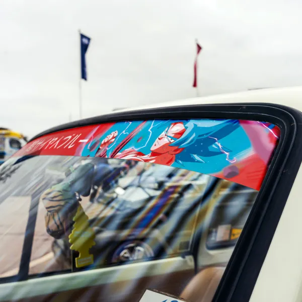 60" Son Goku Super Saiyan Blue v5 SSB God SSJB SSGSS Kaio-ken x20 Ki Kakarot Aura Manga Anime Sun Strip Printed Windshield Car Vinyl Sticker Decal>