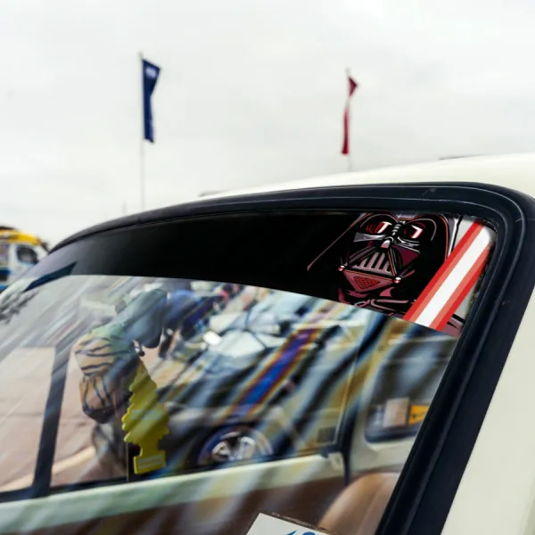 60" Darth Lightsaber Anakin Skywalker Death Star Galactic Empire Sith Sun Strip Printed Car Vinyl Sticker Decal>