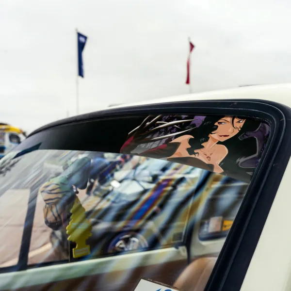 60" Ed Al Edward Alphonse Elric v9 Homunculus Envy Lust Pride Greed Scar Anime Sun Strip Printed Windshield Car Vinyl Sticker Decal>