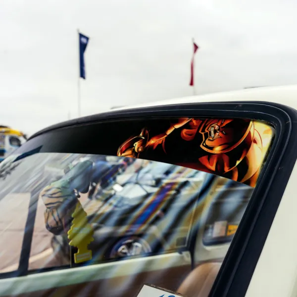 60" Cain Marko v2 Mutant Helmet Nothing Can't Stop Villain Comic Sun Strip Printed Windshield Graphics Vinyl Sticker Decal>