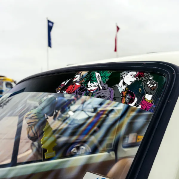 60" Quirk Hero v3 Izuku Midoriya One For All Katsuki Bakugo Kacchan Explosive Dynamight Shoto Todoroki AirCon Manga Anime Printed Windshield Vinyl Sticker Decal>