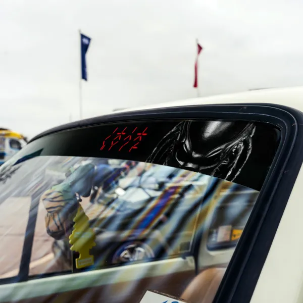 60" v3 Mask Helmet Movie U.S. Army Special Forces Sun Strip Printed Windshield Car Vinyl Sticker Decal>