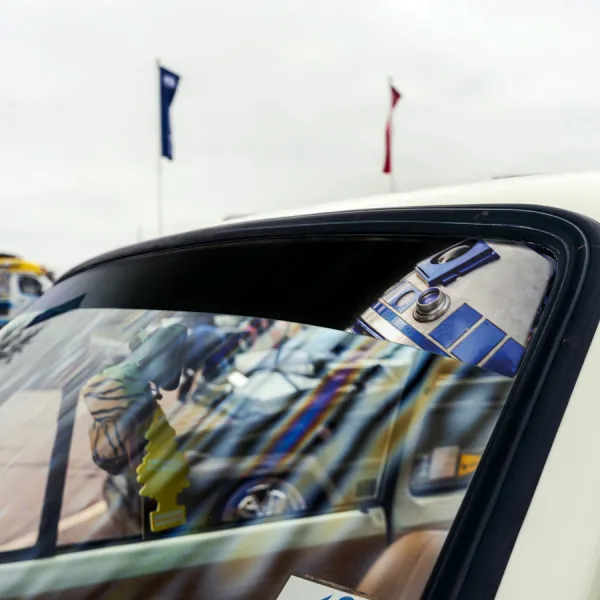 60" R2 D2 Droid v1 Rebel Alliance Jedi Skywalker R2D2 First Order Sun Strip Printed Car Vinyl Sticker Decal>