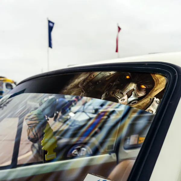 60" Zombie Tremor Mortal Monster Dead Fighter Sun Strip Printed Windshield Vinyl Sticker Decal>