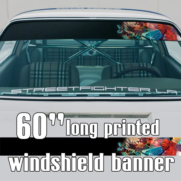 60" Vash Stampede Gunsmoke Nicholas Wolfwood v3 Meryl Stryfe Milly Thompson Anime Manga Sun Strip Printed Windshield Car Vinyl Sticker Decal>