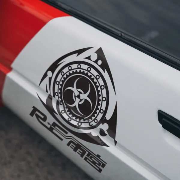 2x Side Rotary Team RE Amemiya RX-8 RX-7 FD FC Body Rotary Engine Culture Touge Circuit Racing JDM Stance Tuning Car Vinyl Sticker Decal>
