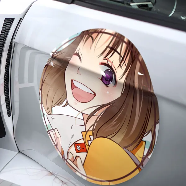 2x Pair Diane v4 Serpent's Sin Envy Lady Matrona Big Cutie Giant Queen War Hammer Gideon Anime Manga Meatball Rondels Door Circle Printed Vinyl Sticker Decal>