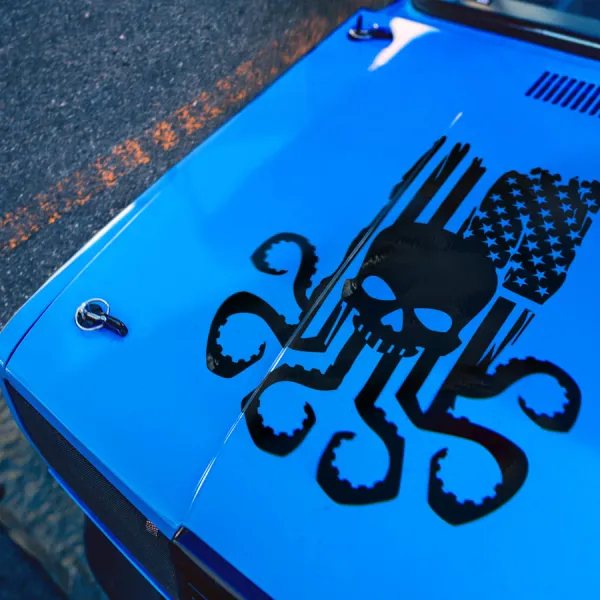 Hood Hail Hydra v2 USA Flag Star Stripes Cut Off One Head Two More Shall Take Its Place Secret Empire Red Skull Sleeper Agents Eagle  Comic Car Vinyl Sticker Decal>