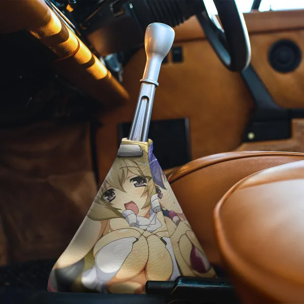 Tomo Asama Margot Naito Mage Musashi Ariadust Academy Chancellor Anime Sexy Hot Girls Boobs Manga Eco Leather Printed Car Shift Boot>