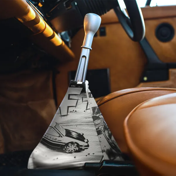 Fujiwara Tofu Shop Kanji Sign Myogi Night Kids Red Suns Emperor Project D Takumi Drift King Raicng AE86 JDM 86GT Anime Manga Eco Leather Printed Car Shift Boot>