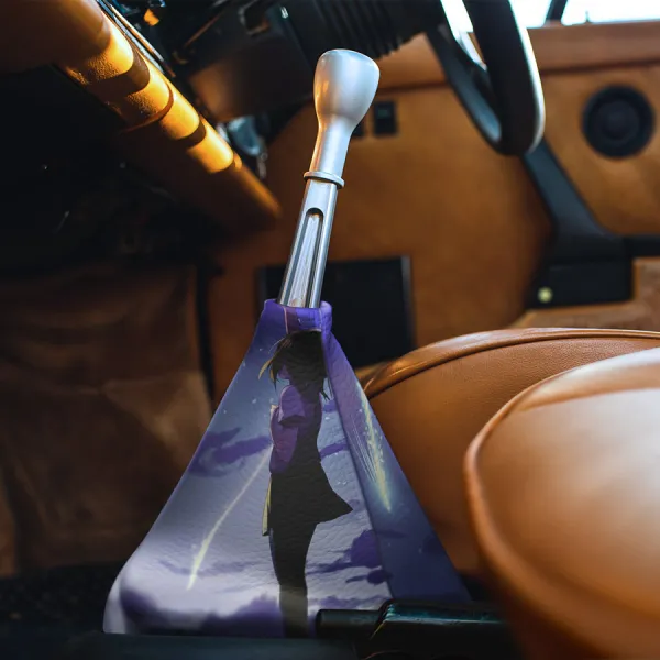 Comet Tiamat Mitsuha Miyamizu Taki Tachibana Souls Stars Night Sky Itomori Anime Manga Eco Leather Printed Car Shift Boot>