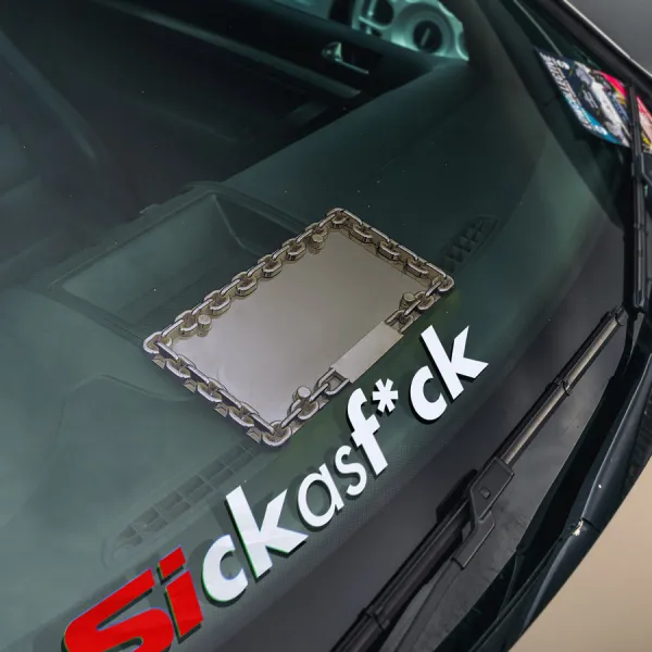 2x Pair Sickasf*ck Sick Si Build K Series Turbo Charged EK EG EJ Vtec Boosted Street Racing Drift Stance JDM Car Vinyl Sticker Decal>