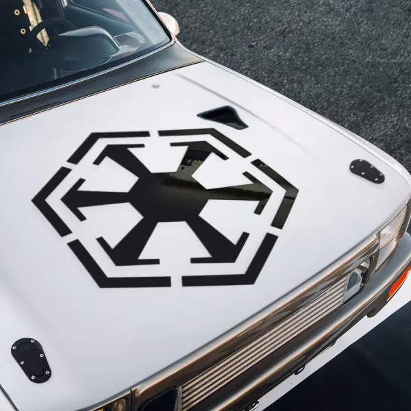 Sith Empire Hood Edition Dark Side Force Darth Galactic Car Vinyl Sticker Decal>