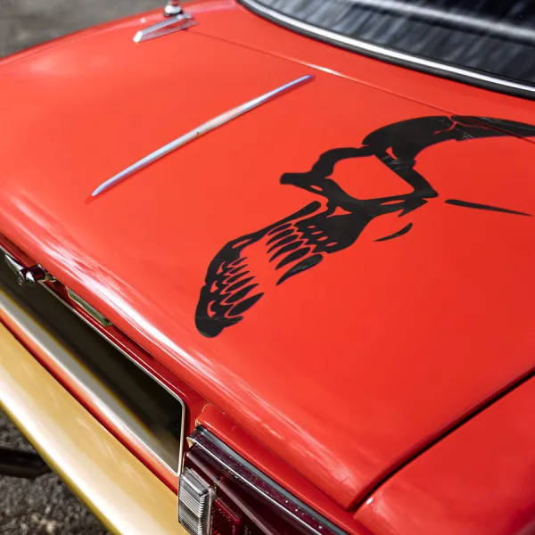 Half Skull Shade Tribal Graphics Military Sticker Decal Car Truck Van Hood Vinyl Sticker Decal>