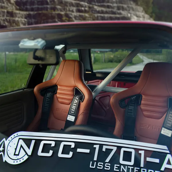 2 Pair ANY Model USS Enterprise NCC 1701 A B C D Starship Bridge Command Federation Council Romulan Klingon Car Vinyl Sticker Decal>