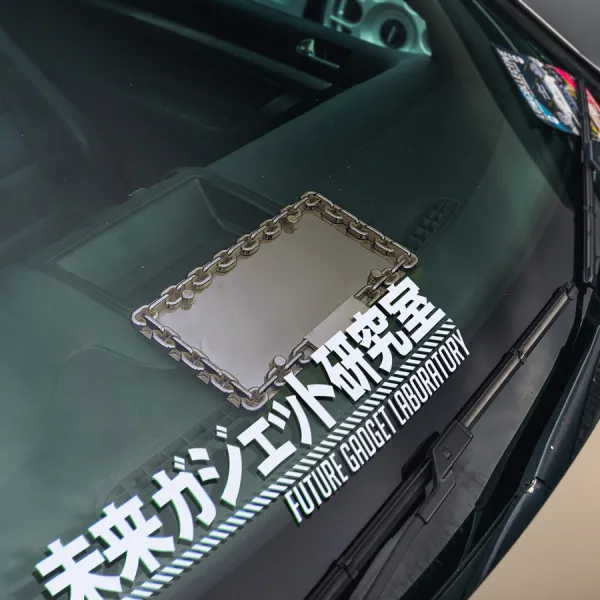 2x Pair Future Gadget Laboratory 未来ガジェット研究所 Rintaro Okabe Kurisu Makise Hashida Mayuri Shiina Amane JDM Anime Manga Vinyl Sticker Decal>