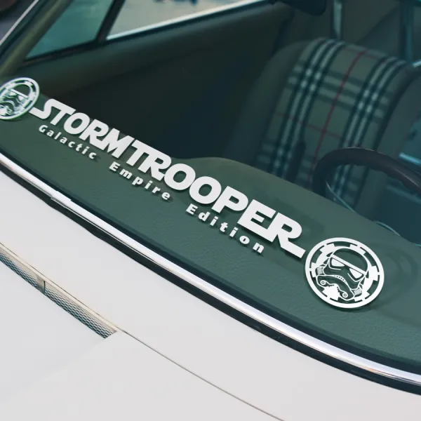 Stormtrooper v1 Galactic Empire Edition Elite Imperial Ground Forces 501st Legion 212th Attack Battalion Helmet Car Vinyl Sticker Decal>