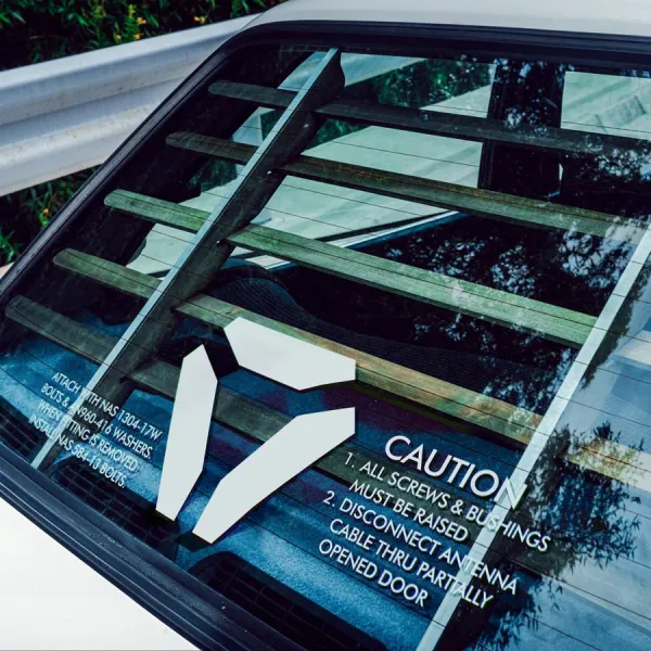 NAS Bolts Antenna Caution Maintenance Warning Sign Alert Mecha Pilot MS-06S Zaku II RX-78-2 Principality of Zeon Earth Federation Axis Anime Manga Car Vinyl Sticker Decal>