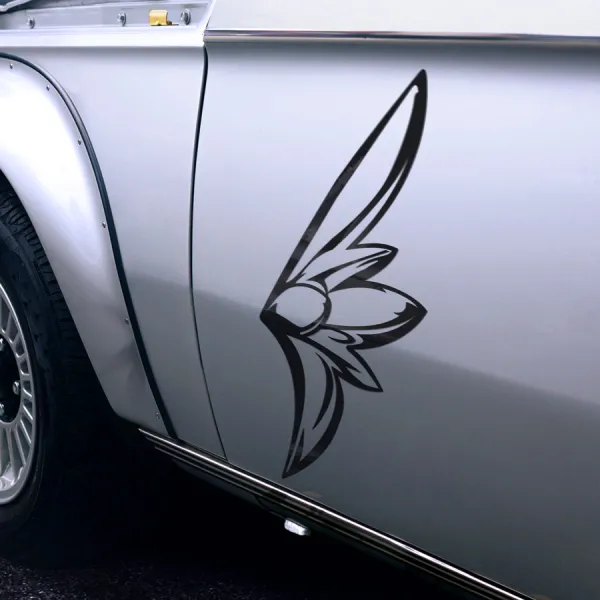 2x Pair Side FAITH White Wing Badge Elite Special Forces Corps Fast Acting Integrate Tactical Headquarters ZAFT PLANT Zodiac Alliance Anime Manga Car Vinyl Sticker Decal>