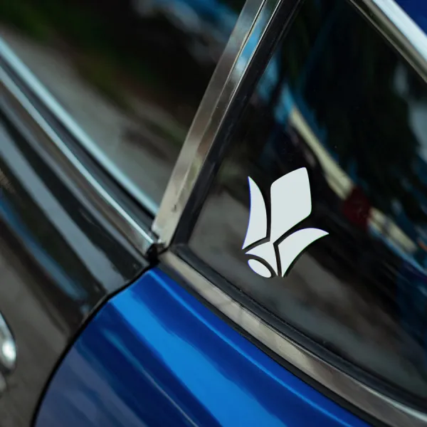 2x Pair Small Tekkadan Iron Flower Brigade Private Security Company CGS Chryse Orga Itsuka ASW-G-08 Barbatos Lupus Rex Anime Manga Car Vinyl Sticker Decal>