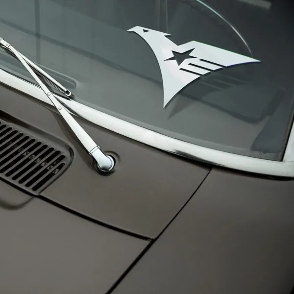 2x Pair Small Titans Elite Military Force Counter-Insurgency Rogue Earth Federation Sphere Principality of Zeon Axis AEUG Gryps Anime Manga Car Vinyl Sticker Decal>