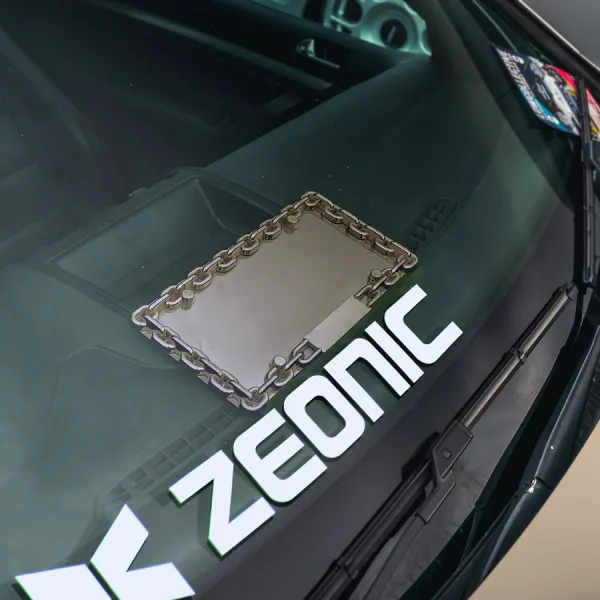 2x Pair Zeonic Company Developer Principality of Zeon MS-05 MS-06 Zaku I II MS-14 Gelgoog Anime Manga Car Vinyl Sticker Decal>