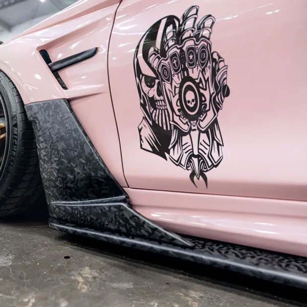 2x Pair Side Eternal Mad Titan v3 Gems Stones Glove Infinity Gauntlet Power Snap Decimation Gamora Nebula Black Order War Comic Car Vinyl Sticker Decal>