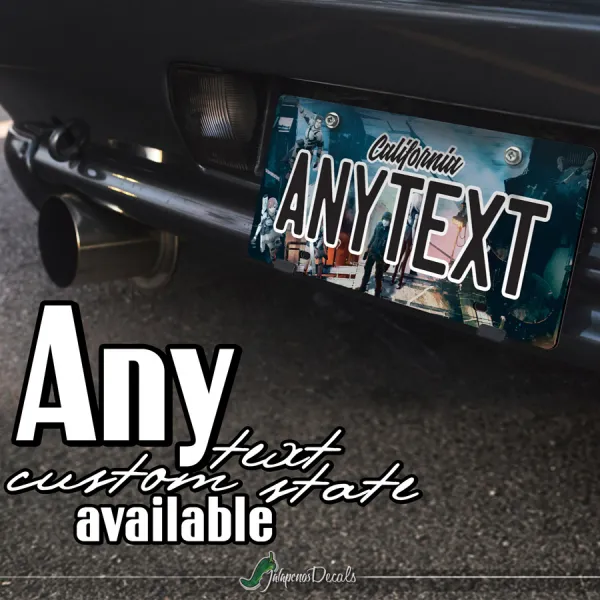 Killy Cibo v2 Sanakan Domochevsky City Netsphere Anime Manga CUSTOM ANY TEXT STATE Printed Aluminum Composite Car Vanity License Plate>