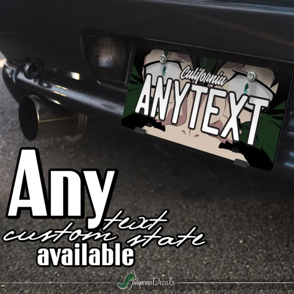 Amaimon Demon v7 Eight King Earth Anime Manga CUSTOM ANY TEXT STATE Printed Aluminum Composite Car Vanity License Plate>