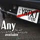 ANY CUSTOM TEXT Japanese v2 Printed Aluminum Composite Car Diagonal Red Line JDM Replica Vanity License Plate Japan Made>