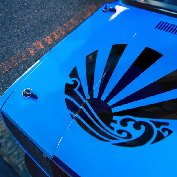 Great Wave Hood JDM Kanagawa Japan Made Nippon Street Racing Drift Circuit Stance Build Tuning Car Vinyl Sticker Decal>