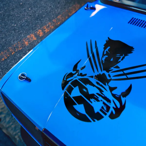 Hood Logan v1 Adamantium Claws Mutant Brotherhood Weapon X Force Program Blades Berserker Rage Xavier Comic Car Vinyl Sticker Decal>