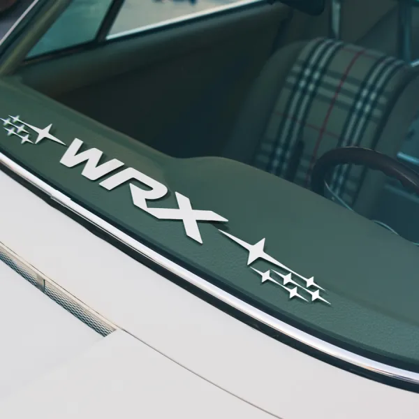 Windshield Stars JDM Turbo Charged Flutter Boost Power Engine Exhaust Racing Drift Rally Car Vinyl Sticker Decal>