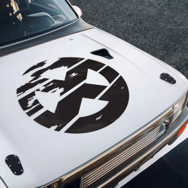 Hood Distressed Mutant Brotherhood Xavier Magneto Beast Phoenix Cerebro Omega Level Telepath Magnetism Coexistence Superhero Comic Car Vinyl Sticker Decal>