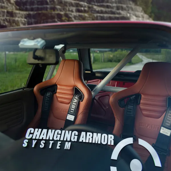 2x Pair Changing Armor System v2 Liger Zero RZ-041 ライガーゼロ Lion Type Zoids Anime Manga Mecha Dinosaur Car Vinyl Sticker Decal>